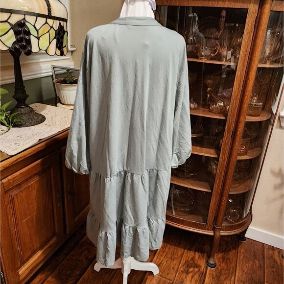 Mango x Viloleta button from shirt dress plus size XXL NEW!! - Picture 3 of 6